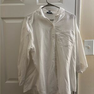 Oversized Button-Up Shirt